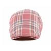 Classic Plaid Beret Women's Spring Summer College Style Peaked Cap Forward Cap