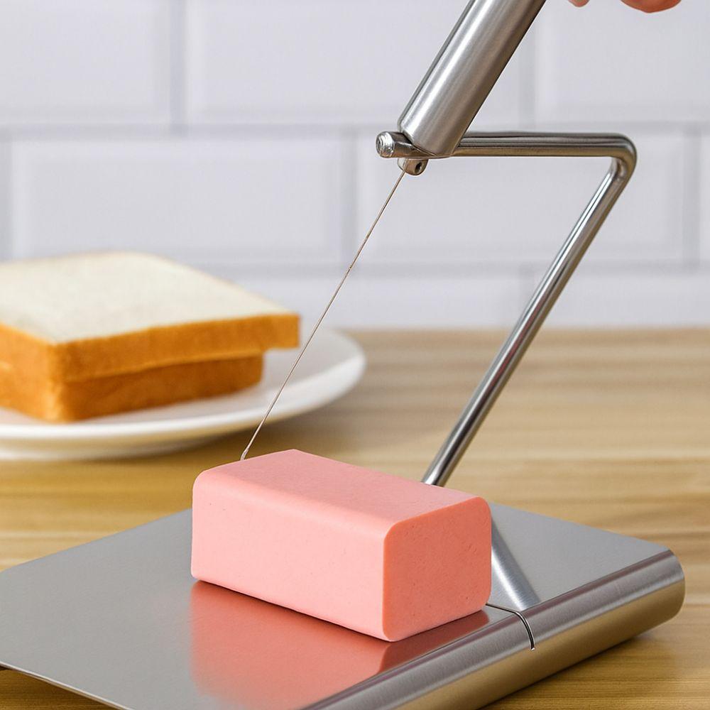 Non-stick Ham Butter Cutter Rust-resistant Food Slicer Handmade Soap Cutter  Delicatessen