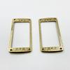 2 Per Set Zinc Alloy Engraved Pickup Frames Electric Guitar Humbucker Pickup Frames Frames Flat Frames