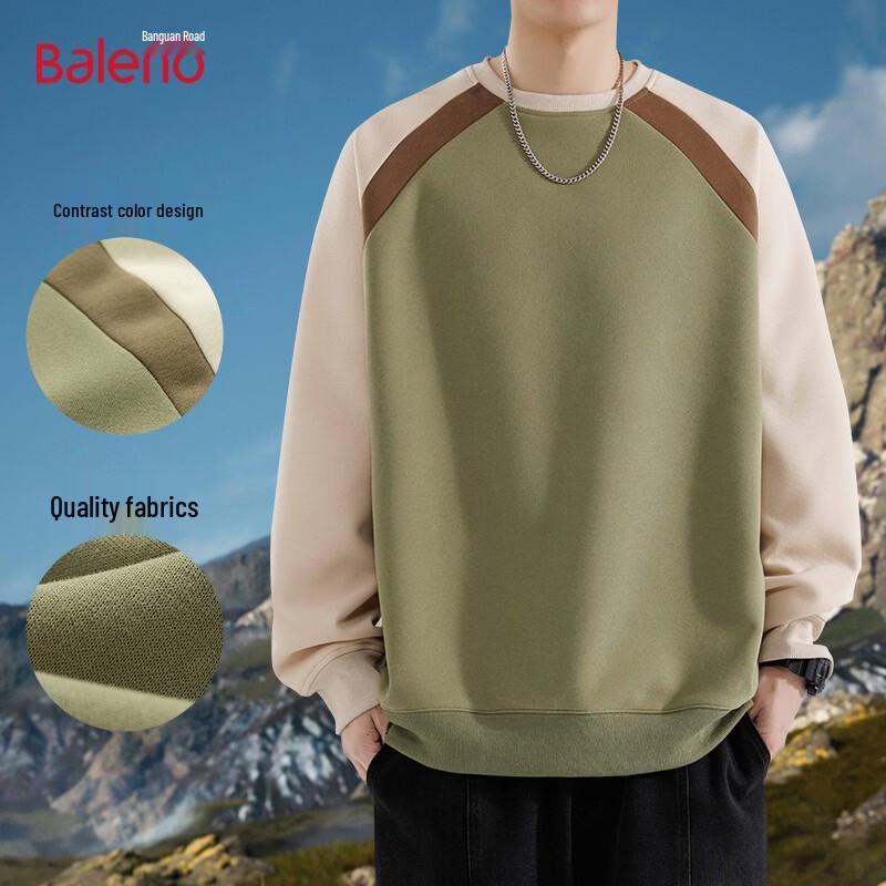 Baleno Men's Casual Heavyweight Pullover Sweatshirt
