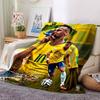 1pc Neymar1 Blanket, Gift, for Men and Women, Soft Blanket, Good for Sofa Bed Couch Travel, Lightweight Flannel Blanket