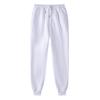 16-Color Men’s & Women’s Slim-Fit Fleece Sweatpants: Elastic Waistband, Plain Jogger Pencil Pants