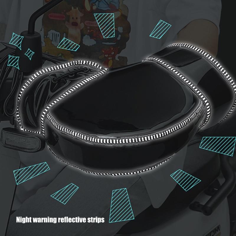 Winter Motorrad Lenker Handschuhe Roller Lenker Abdeckung Muffe Windschutzscheibe Handschuhe Elektrofahrzeug Warme Lenkerabdeckung