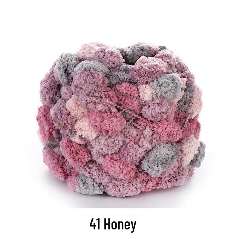 Bean Bean Hand-Knitted Thick Yarn Ball for DIY Projects: Large Ball for Carpets, Cushions, and Woven Blankets