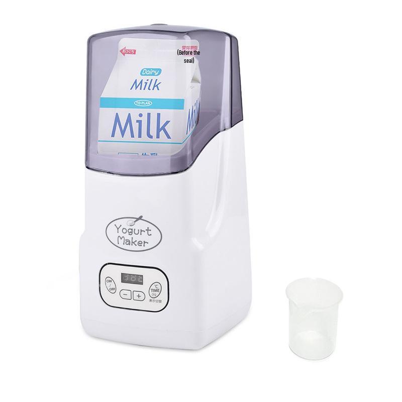 Home Yogurt Maker: No-Clean, Direct Pour with Adjustable Temperature and Time