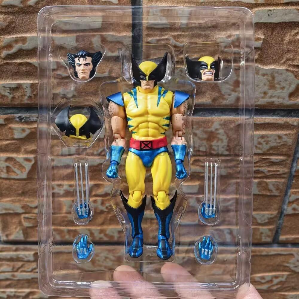CT Toys Deadpool 3 Movie Figurine Wolverine Mafex 096 138 Brown Comic Ver X-Men Action Figure Statue Model Toys Cool Doll Gift