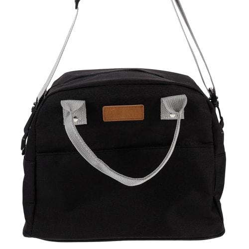 TOYMYTOY Cooler Bag, Lunch Bag, Insulated, Waterproof, Foldable, Cotton Canvas Fabric, Solid Color, Large Capacity, Easy to Carry, Outdoor, Work, Scho