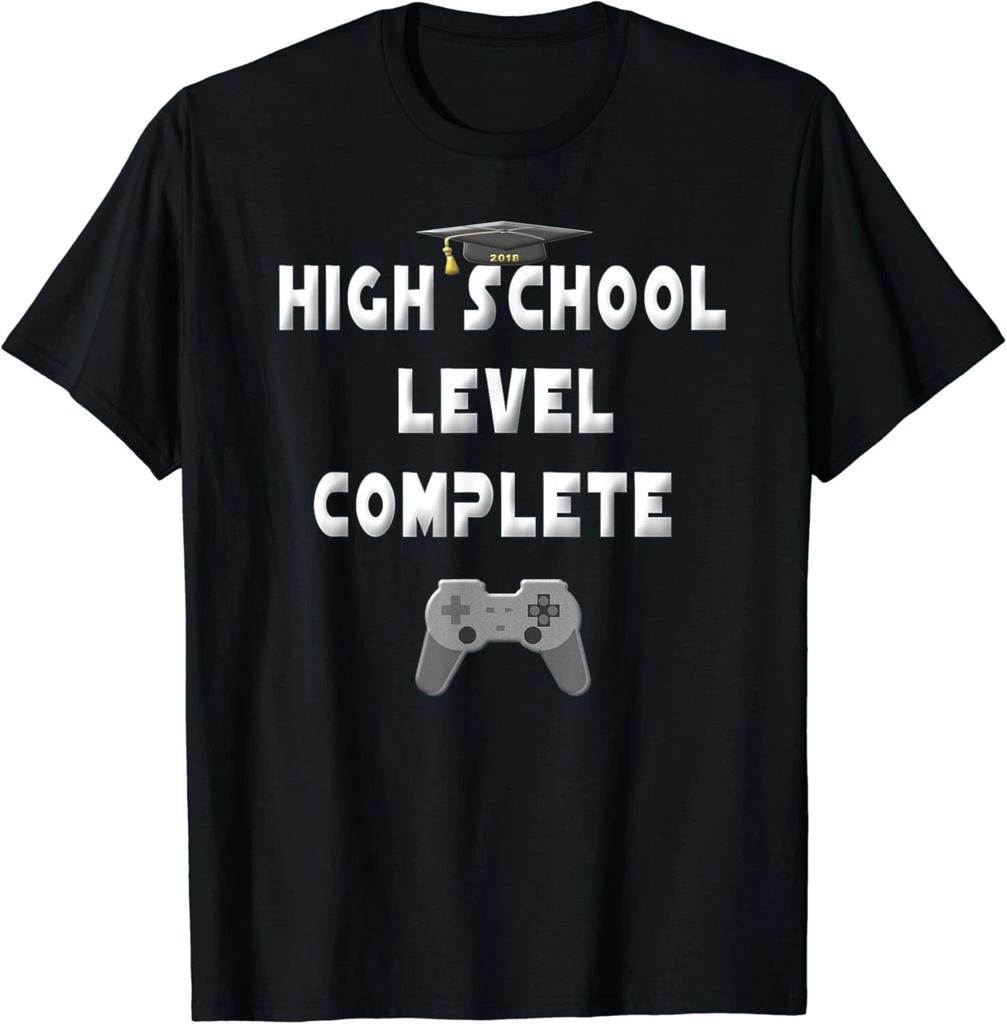 2018 High School Graduation Shirt Gamer Graduation Gift Unisex T-Shirt