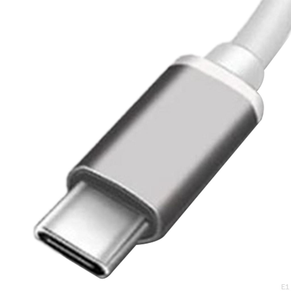Sleek USB C Hub with 4 Ports for Seamless Data Transfer And Audio Connectivity