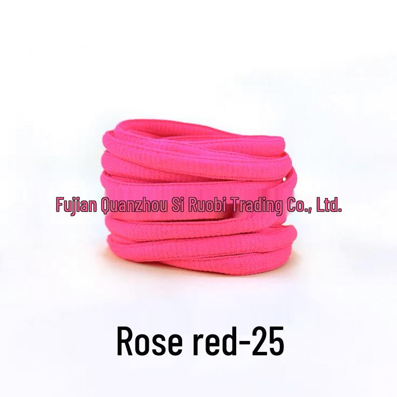 Colorful Oval Shoelaces for DUNK Casual & Skate Shoes - One Pair