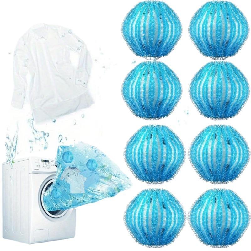 Nylon Laundry Balls: Lint & Hair Remover, Anti-Tangle for Small & Large Loads.