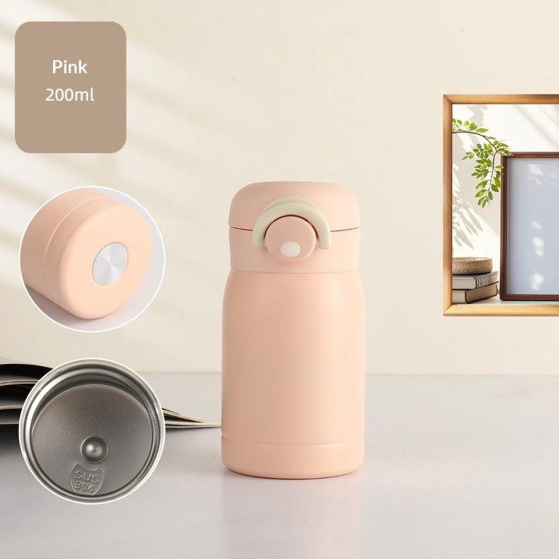 Mini Portable Thermal Coffee Mug 200ml 350ml BPA Free Stainless Steel Vacuum Thermos Cup for Pocket Carry Travel Use
