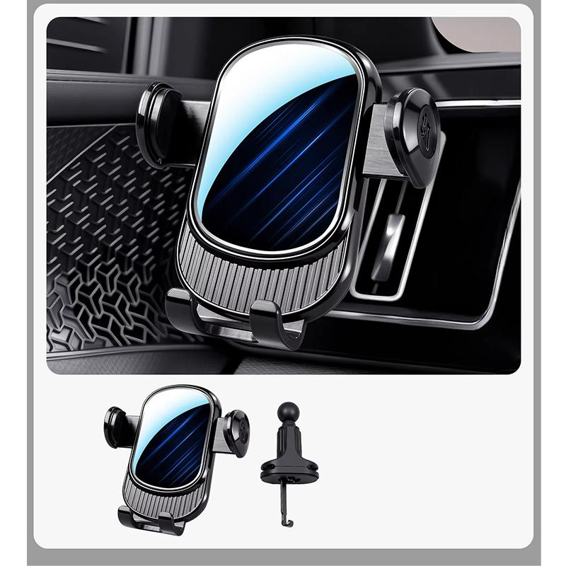 For BYD Sealion 5 DM-i 2025-2026 Car-mounted Mobile Phone Holder Central Console Instrument Air Outlet Navigation Bracket