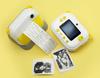MyFirst Camera Insta Wi Instaway domácí digitální fototiskárna štítků Úprava obrázků pomocí speciální aplikace Inkless Yellow 3-v-1 fotoaparát, tiskárna,