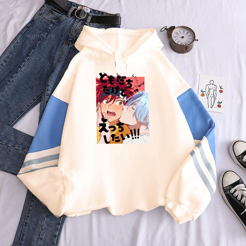 

Funny Anime SK8 The Infinity - Langa Hasegawa Kiss Hoodies Cute Cartoon Skateboard Boys Streetwear Winter Long Sleeve Sweatshirt 3XL