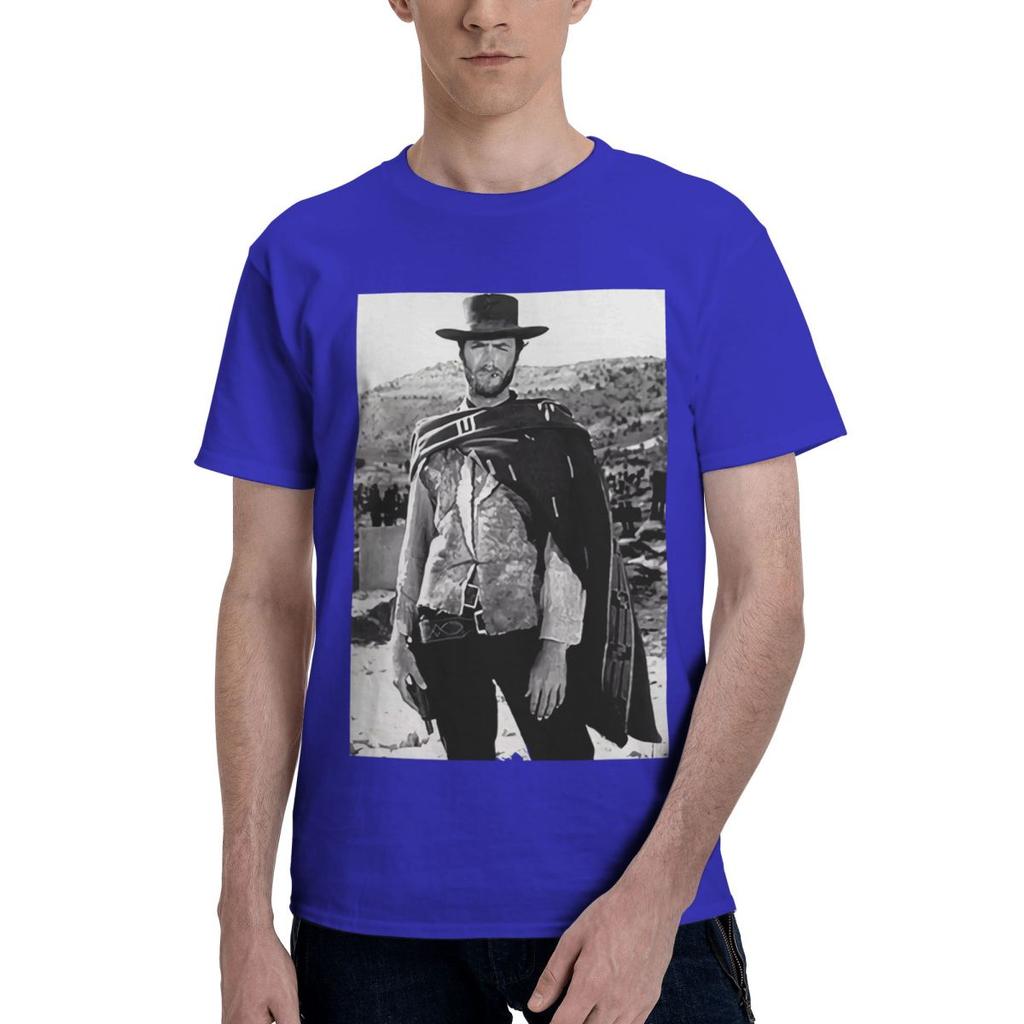 Clint Eastwood Western The Good The Bad And The Ugly 1 100 Cotton Casual Breathable Confortable Manga Funny Mens TShirt Mens