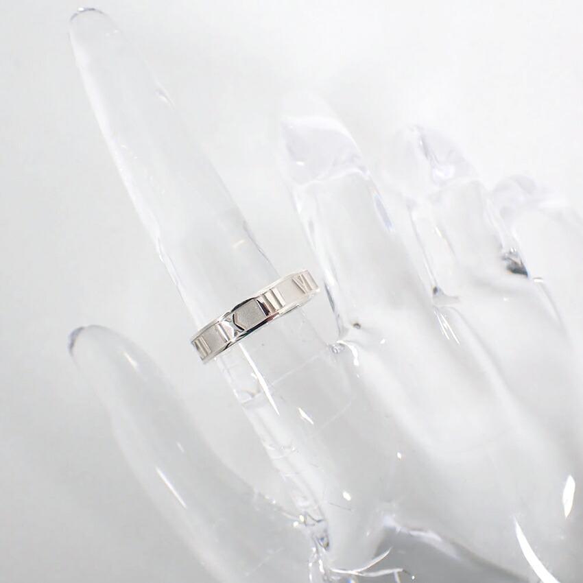 [Used] TIFFANY 925 Atlas Ring / Size 7.5 / j38-5