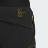 adidas X National Geographic Co-Branded Wind.Rdy Reflective Letter Print Outdoor Sports Pants Women Bottoms Black IS9529