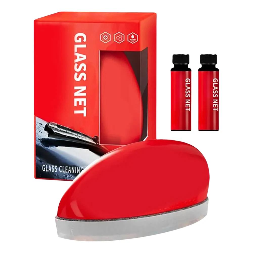 Car Glass Oil Film Remover Powerful Windshield Cleaner Car Windshield Water Spots Stain Removal Paste Car Cleaning Detailing