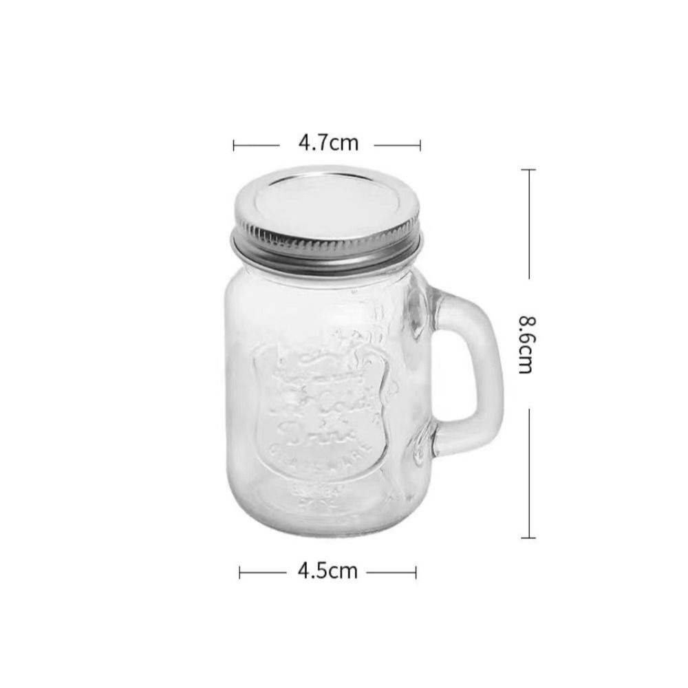 120ml Storage Glass Bottle Leakproof Coffee Milk Juice Bottle Home Party Bar