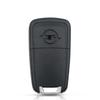 KEYYOU 2/3/4 Buttons Remote Car Flip Folding Key Shell Case For Opel Vauxhall Insignia Astra J Zafira C Mokka Replacement Cover