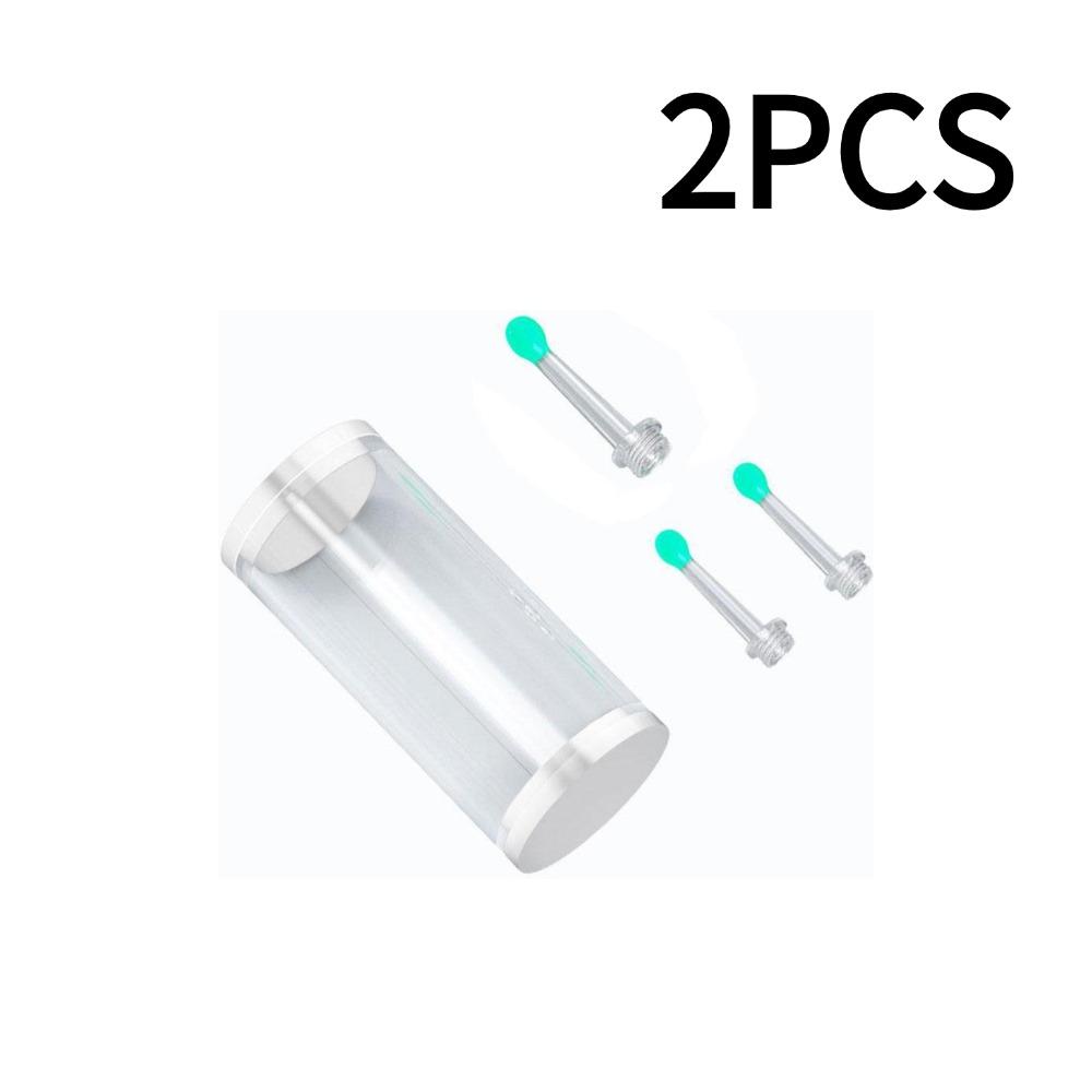 1/2/3PCS Earwax Removal Cleaning Wax Camera Spoon Replacement Practical Accessory Earwax Pickup Head Replacement Ear Spoons