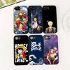 Soft for Motorola Moto G55 G45 G75 G85 G35 Edge 50 30 Fusion 40 NEO Ultra Pro Phone Case One Luffy Pieces Sanji Roronoa Zoro