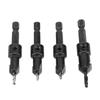 4pcs Cemented Carbide Countersink Drill Bit Set 4 Piece Set Pilot Drill Bit  Woodworking