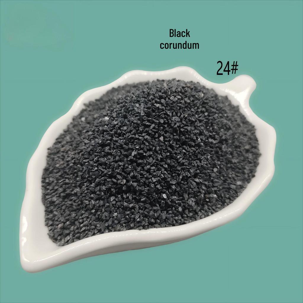 Black Corundum Sandblasting Media for Rust Removal