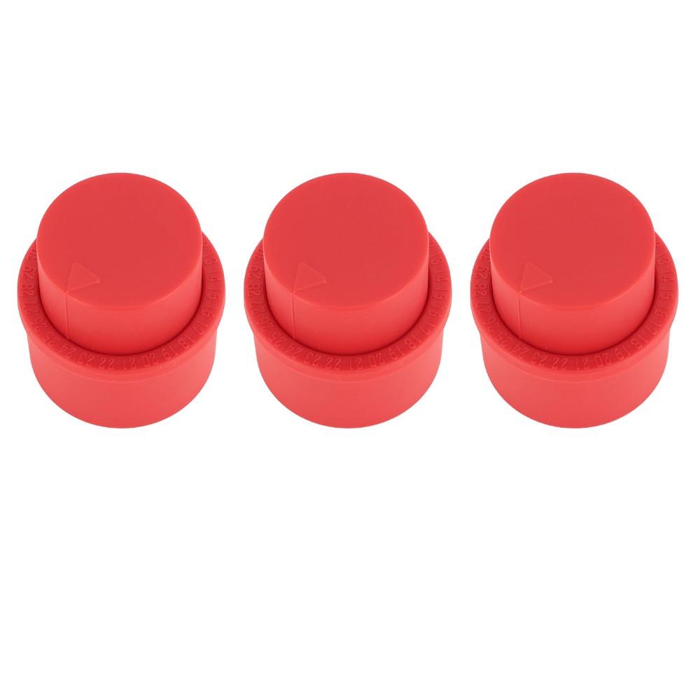 3 PCS Press Type Sealing Soda Bottle Stopper Beverage Bottle Cover Soda Beverages Carbonated Drinks