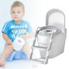 Children Assist Folding Ladder Toilet Seat Portable Bathroom Tools Material Pvc