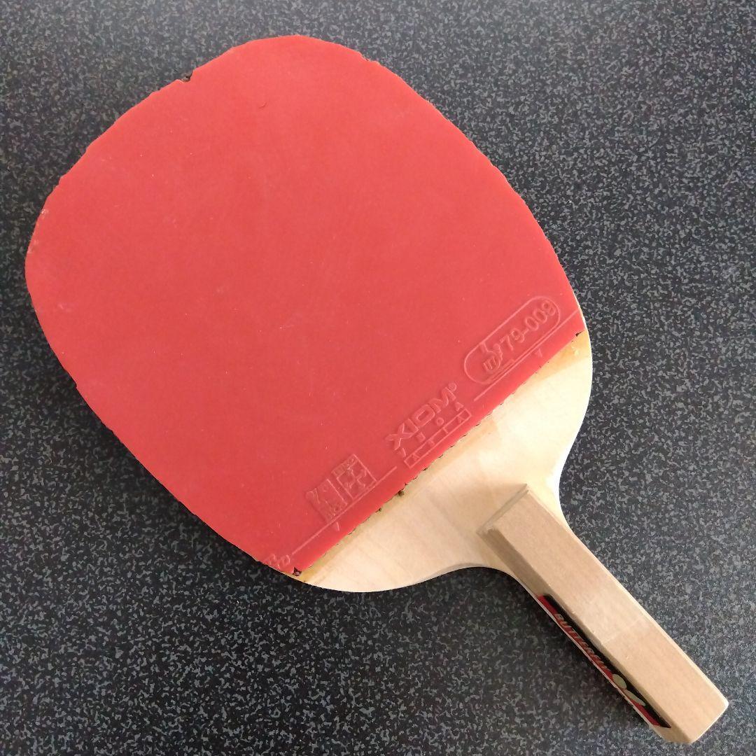 Used Butterfly table tennis racket BIRIBA high performance rubber VEGA ASIA