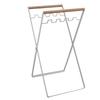 Iron Trash Bag Holder Outdoor Leaf Bag Stand Foldable Trash Stand Holder for Camping