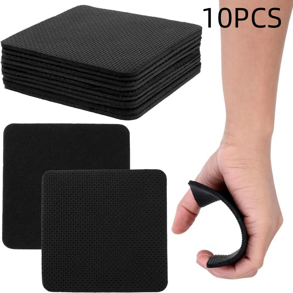 10PCS Silicone Weightlifting Hand Protect Pads Square Gym Training Pad  Build Muscle