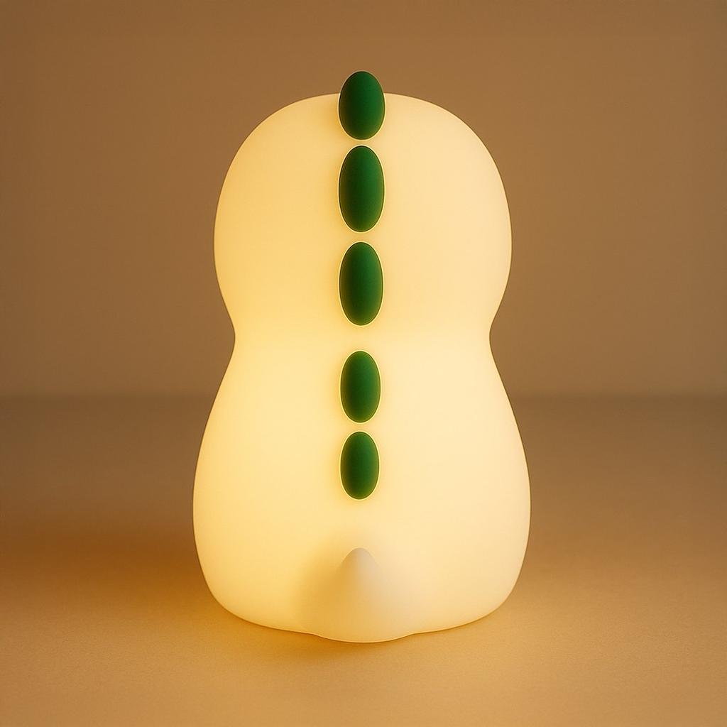 Lampka Nocna Led 1W Rgb Do Pokoju Dziecka Bezprzewodowa Dino Milagro