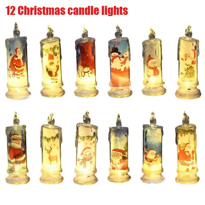 LED Kerzenlichter Simulation Elektronische Kerze Nachtlichter Party Ambiente Beleuchtung Dekoration Weihnachten Geburtstag Hochzeit Decora