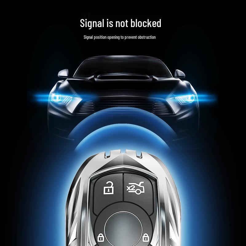 2023 Buick Enclave & Envision Schlüsselhülle, Kompatibel mit Regal & LaCrosse - Neue & Alte Modelle, Metallschnalle