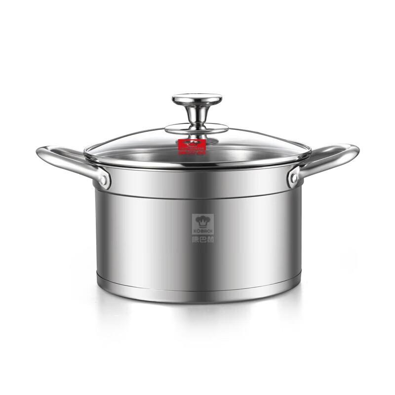 Kobach 2-Piece Wok & Soup Pot Set