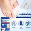60pcs Nail Repairing Patches Reduce Discoloration Painless Nail Repair Treating Patches for Manicure