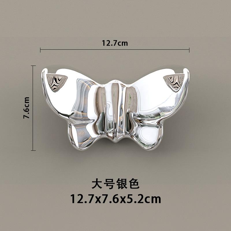 Plast ABS perforeringsfri väggdekoration fjäril väggdekoration Ny mjuk väggdekoration