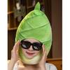 [DOKiDOKi] Bamboo Shoot Hat Cosplay [Cute] Transformation Head Headgear Stuffed Toy Kigurumi Headgear Fluffy Cute Halloween Vegetable Greengrocer