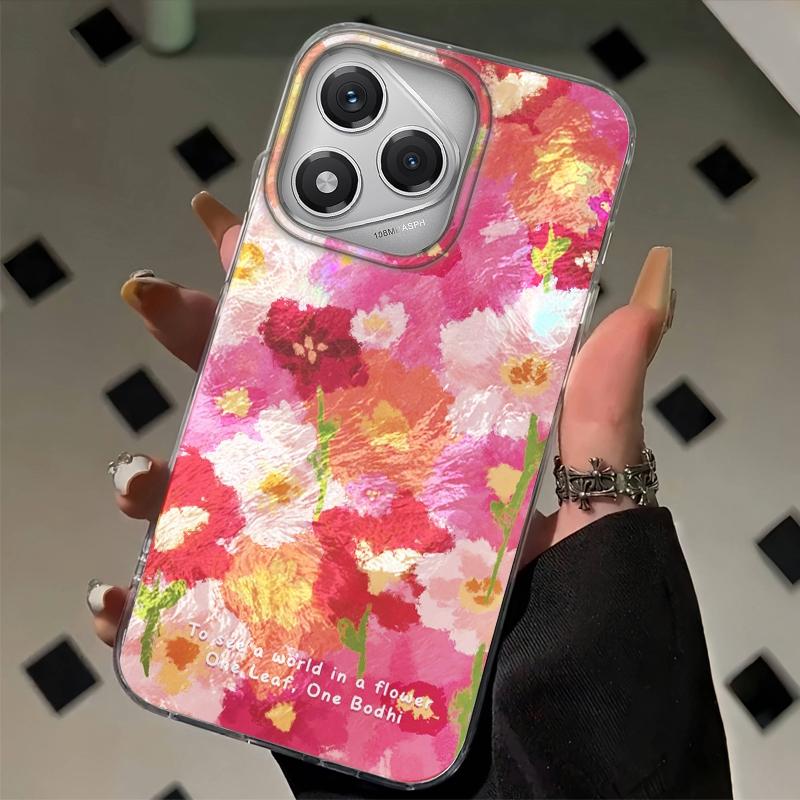 Summer Pink Flower Aesthetic Girls Case For Honor 400 Pro X9c Magic7 Magic6 200 Lite Smart X9a X8a X8b X8c X7c X8 Fundas Cover