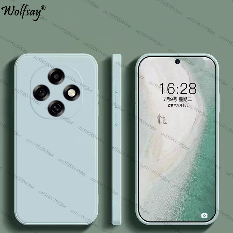 Case For Oppo F23 Pro Case Shockproof Original Liquid Silicone Back Case Oppo F23 Pro+ 5G Cover For Oppo F23 Pro Soft TPU Funda