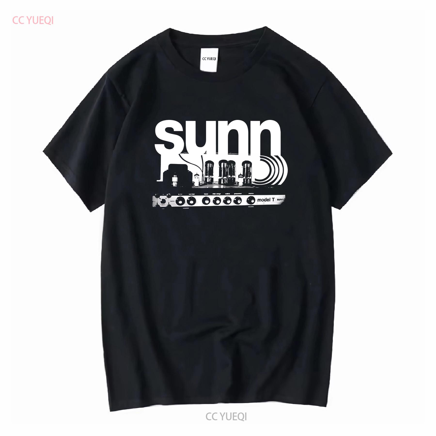 

Sunn O Blacl T Shirt Men Size S 4XL NL2671 long or short sleeves vintage Washed streetwear Unisex Slightly homme fashion 4XL