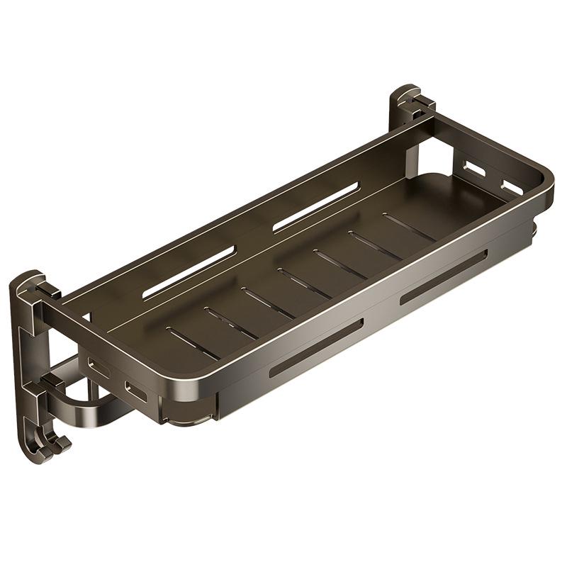 Wandmontierter, faltbarer Badezimmer-Handtuchhalter ohne Bohren