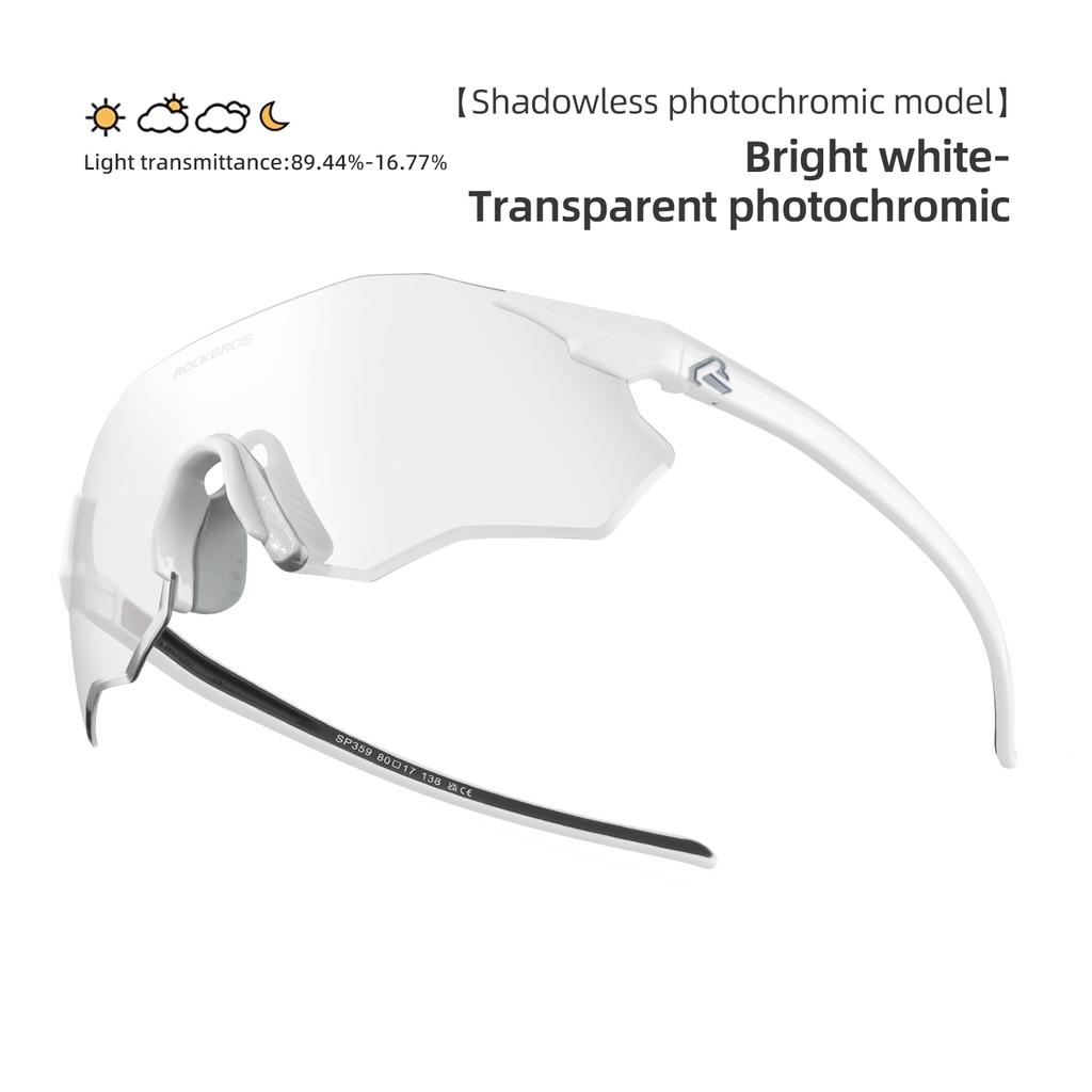 ROCKBROS Cycling Glasses Photochromic/Polarized UV400 Sunglasses MTB Road Bike Eyewear Windproof Goggles Protection Eyewear