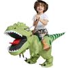 Parent-Child Dinosaur Inflatable Costume - Funny T-Rex Running Dragon Outfit
