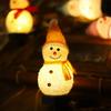 Christmas snowman ground mounted solar outdoor waterproof lawn light courtyard festive atmosphere decoration warm night light