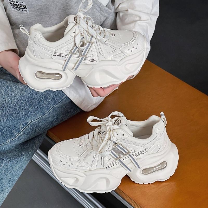 Thick-soled Lightweight Non-slip Dad Shoes, New Autumn Women's Shoes, Children's Soft Soles Are Not Tired and Versatile