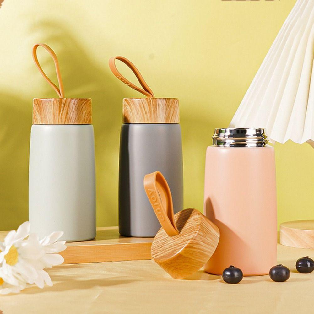 304 Stainless Steel Vacuum Mug Mini Water Bottle New Coffee Mug  Office